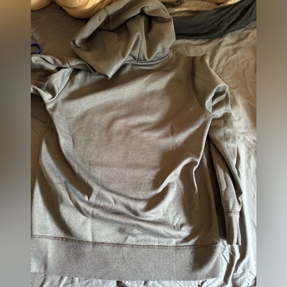 Grey with neon. Under Armour hoodie. Size medium. - Picture 4 of 5